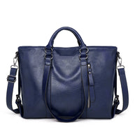 WW | Große Leder-Schultertasche
