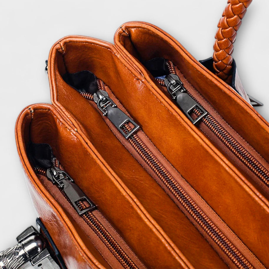 WW | Elegante Leder Duffel Tasche