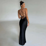WW | Elegantes Maxikleid Mit Seitenschlitz Für Damen