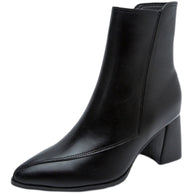 WW Damen Stiefeletten im Stil - Schlanke Silhouette für zeitlose Eleganz