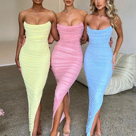 WW | Strapless-Maxikleid