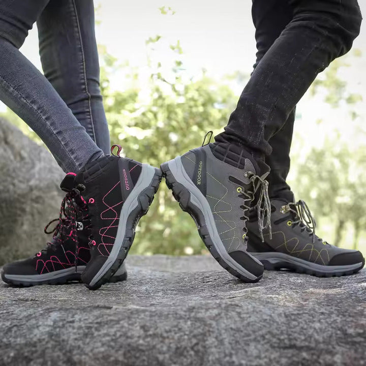 W&W Mode | Langlebige Wasserdichte Wanderstiefel mit Rutschfester Sohle