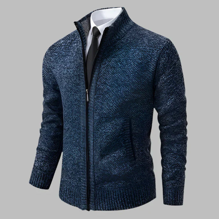 W&W Mode | Modern Warme Herrenweste Mit Reißverschluss