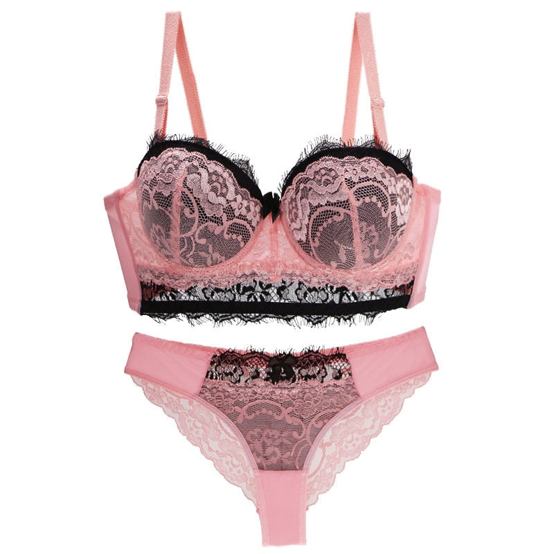WW | Spitze Push Up Lingerie Set