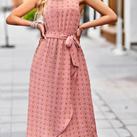 WW | Midi-Kleid mit Punkten