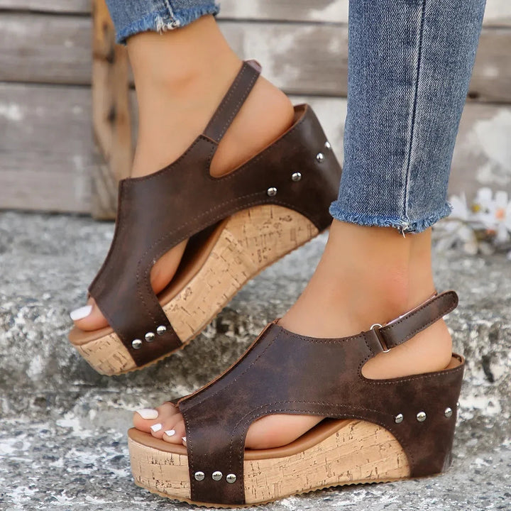 W&W Mode | Damen-Sandalen aus Leder Lissy