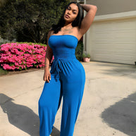 Jumpsuit ohne Schultern