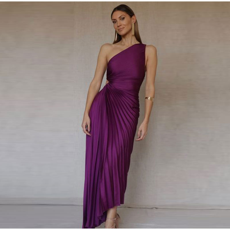 WW | Stehendes Im Schatten Maxi Kleid