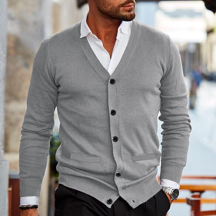 W&W Mode | Lässiger Strickjacke Für Herren