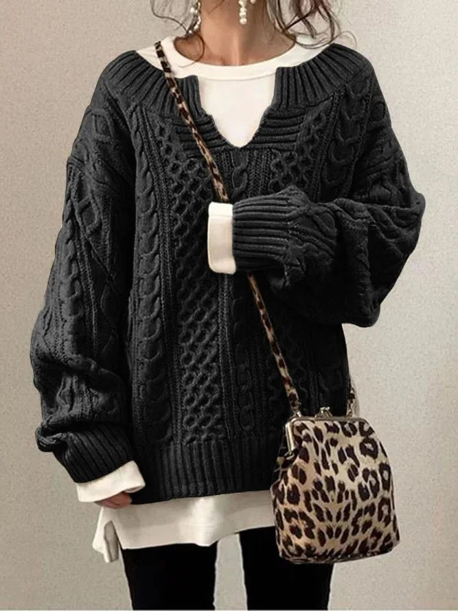 WW | Warmer Damenpullover | Gestrickt