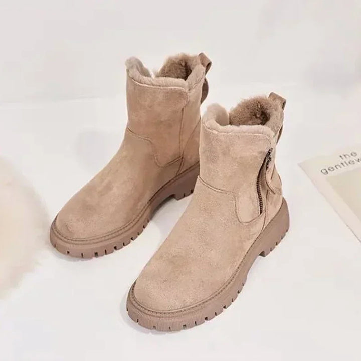 W&W Mode | Damen Schneestiefel mit Plüschfutter