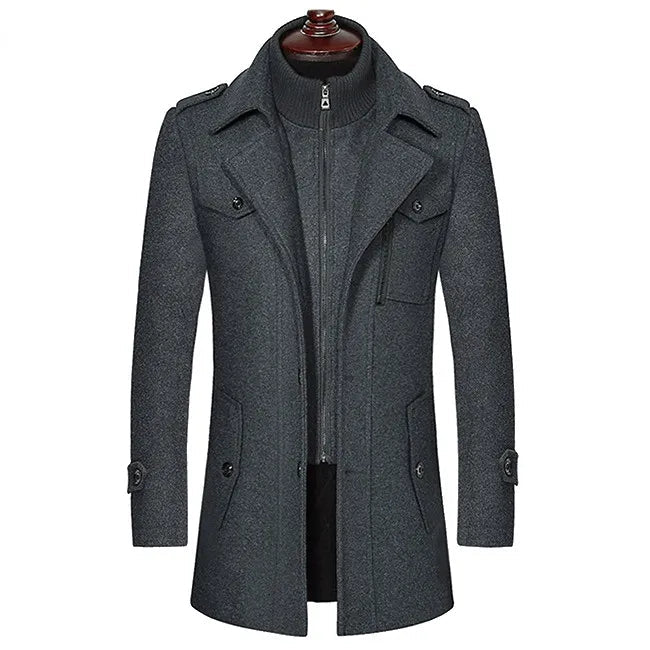 WW | Prestige Überjacke Aus Schurwolle