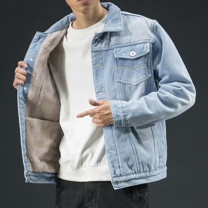 W&W Mode | Winter Herren Denim Jacke