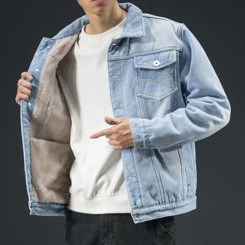 WW | Winter Herren Denim Jacke