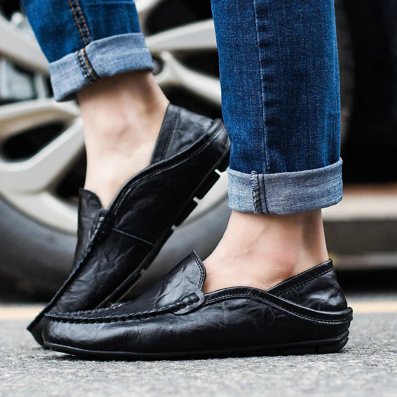 W&W Mode | Orthopädische Italienische Lederloafer