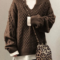 WW | Warmer Damenpullover | Gestrickt