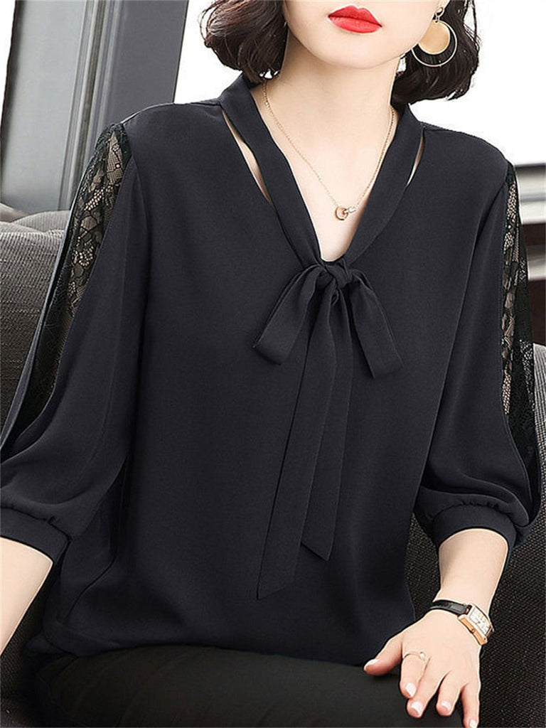 WW | Klassische Sommer Leichte Bluse für Damen