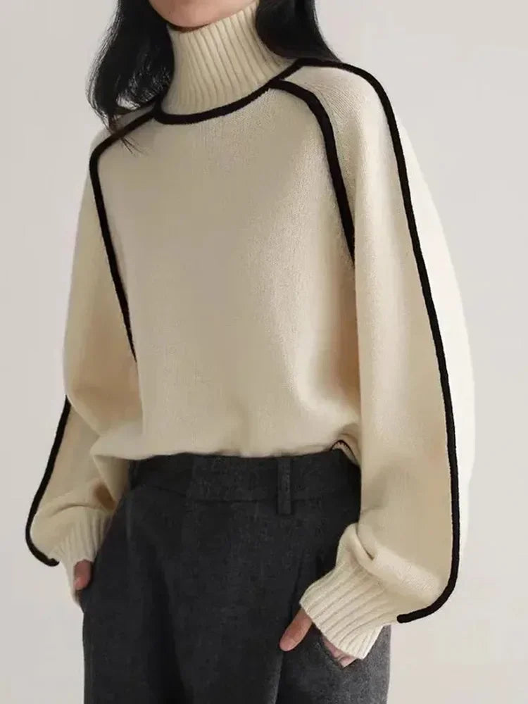 W&W Mode | Warme Damen Rollkragenpullover || Winter