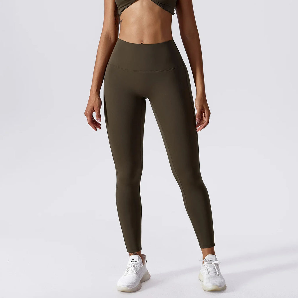 WW | Atmungsaktive Push-up Yoga Leggings Mit Pfirsich Hebung