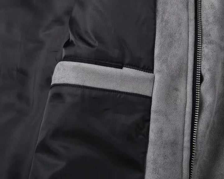W&W Mode | Streetwear Jack Mit Baumwollmischung Für Bequemen Stil