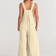 Rosabella™️ - Ärmelloser Jumpsuit mit Weitem Bein