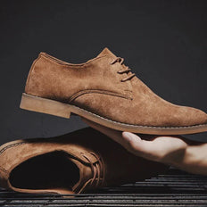 WW | Atmungsaktiv Weich Anzugschuhe Herren Aus Kalbsleder