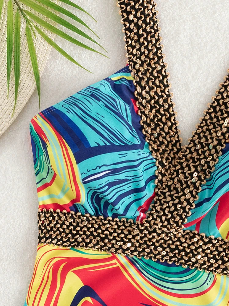 WW Badeanzug Monokini Rückenfrei
