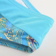 WW | Lebendiges Zweiteiliges Bikini-Set