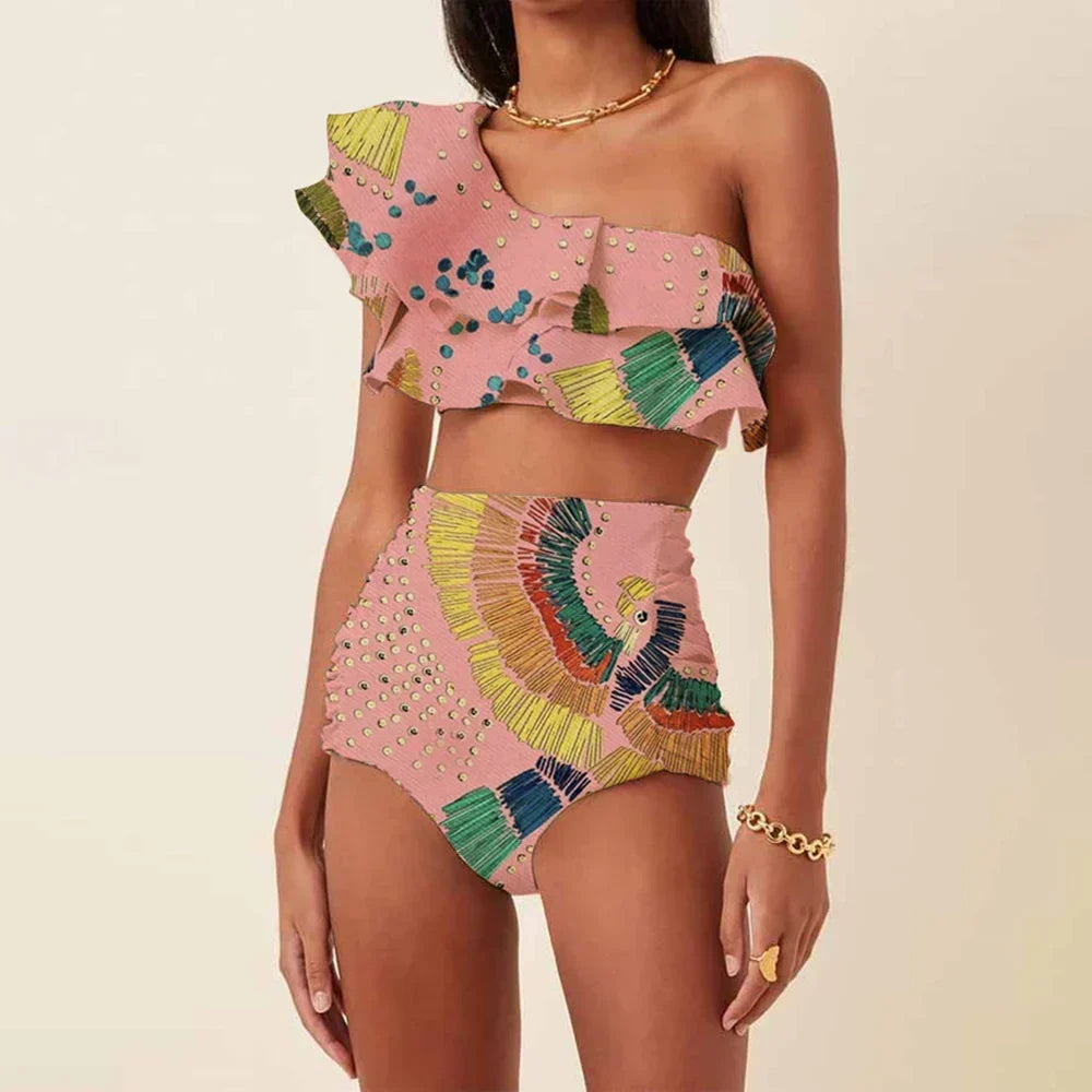 W&W Mode | Rüschen Bikini Für Damen Trendy & Auffällig