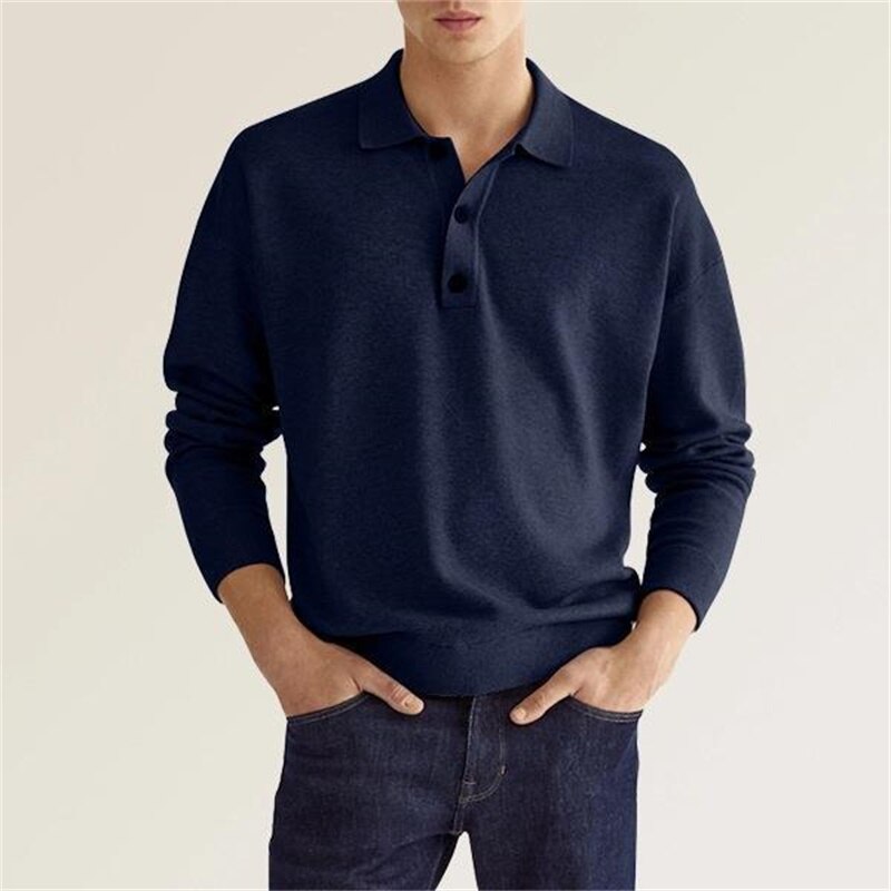 W&W Mode | Polo - Herren Langarm Polo