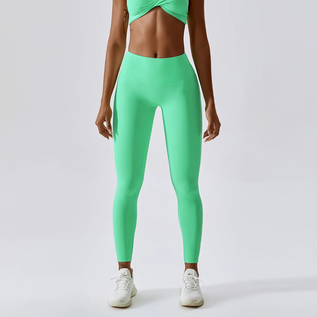WW | Atmungsaktive Push-up Yoga Leggings Mit Pfirsich Hebung