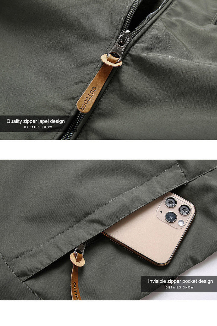 Wasser- und winddichte Softshell-Jacke