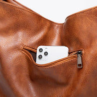 WW | Lässige Ledertasche