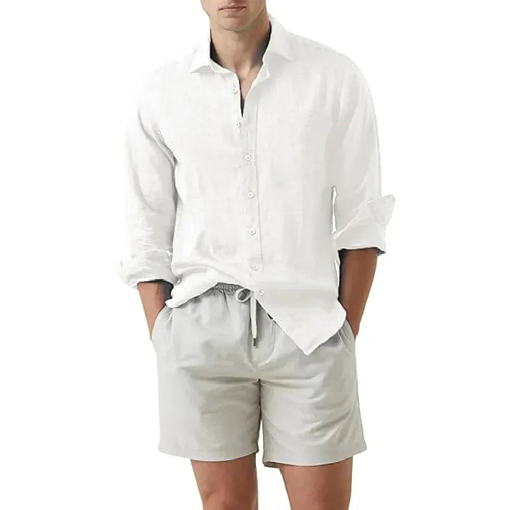 W&W Mode | Sommerhemd Aus Leinen Und Baumwolle