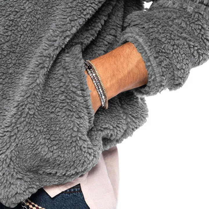 W&W Mode | Veste Sherpa aus Velours