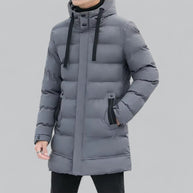 WW | Elegante lange Winterjacke für Männer