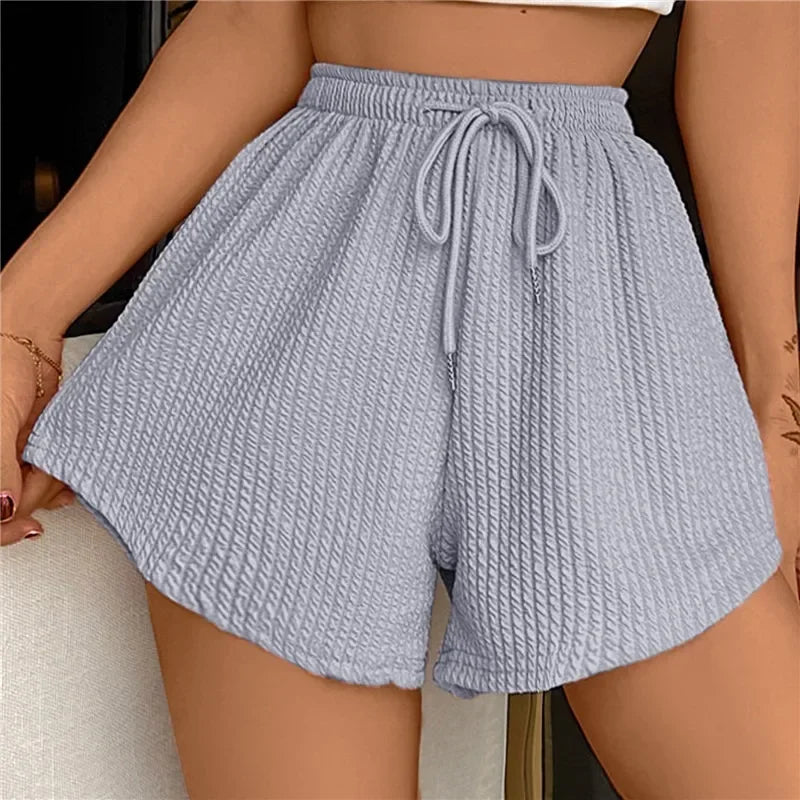 Wolff | Lounge-Shorts mit Kordelzug