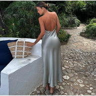 WW | Riemchen Ärmeloses Kleid