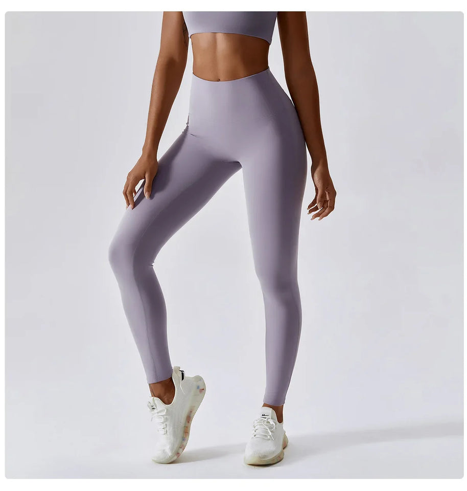 WW | Atmungsaktive Push-up Yoga Leggings Mit Pfirsich Hebung