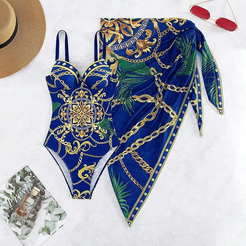 Bikini-Set mit Blumenmuster