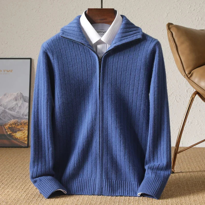 W&W Mode | Bequemer Business-Cardigan Aus Merinowolle