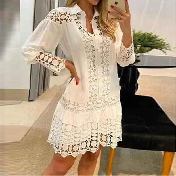 WW | Elegantes Mini Blonde Kleid