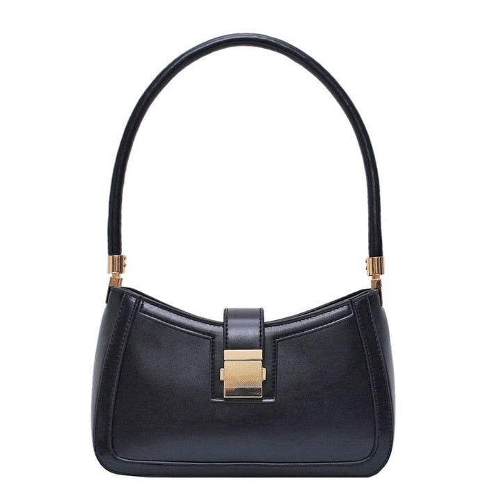 W&W Mode Stilvolle Linke Schultertasche | Damen Designer Handtasche mit Reißverschluss