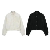 WW | Stilvolles Cropped Bomberjacke