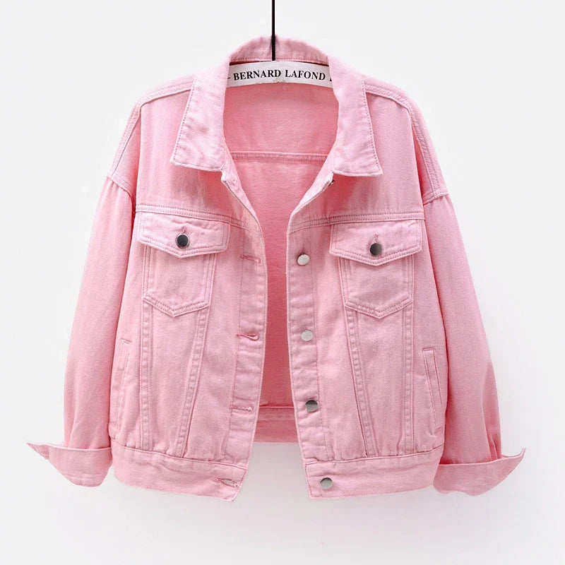 W&W Mode | klassische Damen Jeansjacke in vielen Farben