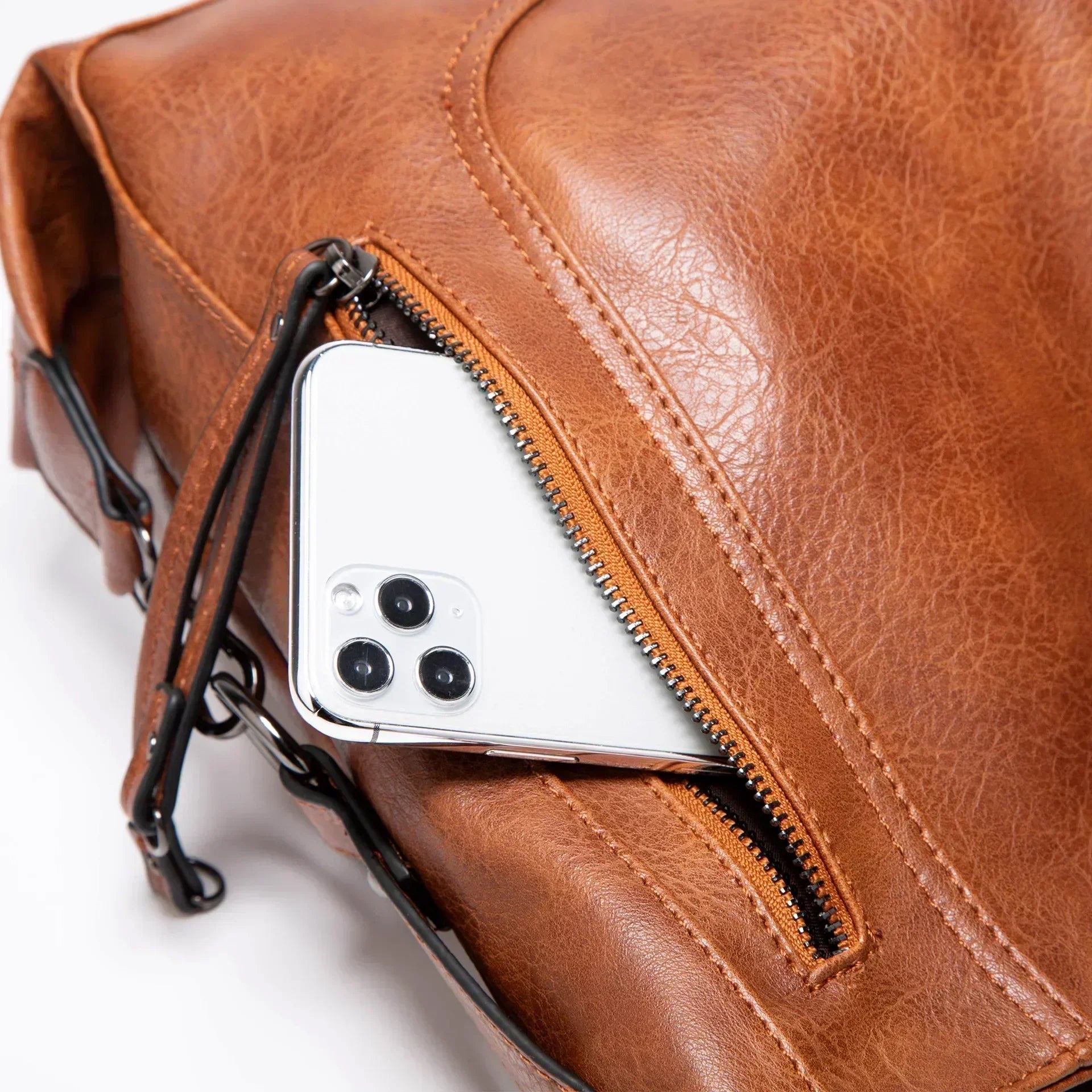WW | Lässige Ledertasche