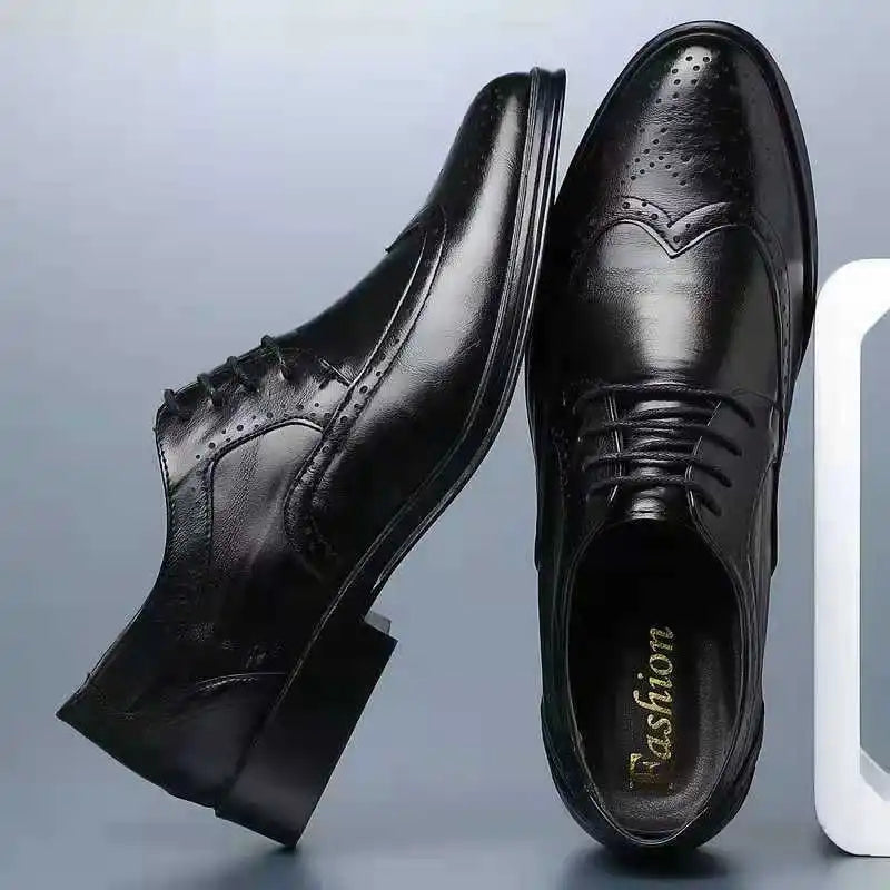 W&W Mode | Bequeme Oxford Herren Business Anzug Schuhe