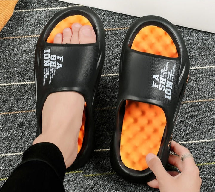 W&W Mode | Luxus Orthopädische Badeslipper Mit Weichem Fußbett Und Rutschfester Sohle