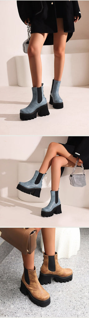 WW | Keep Watching Me Ankle Boots