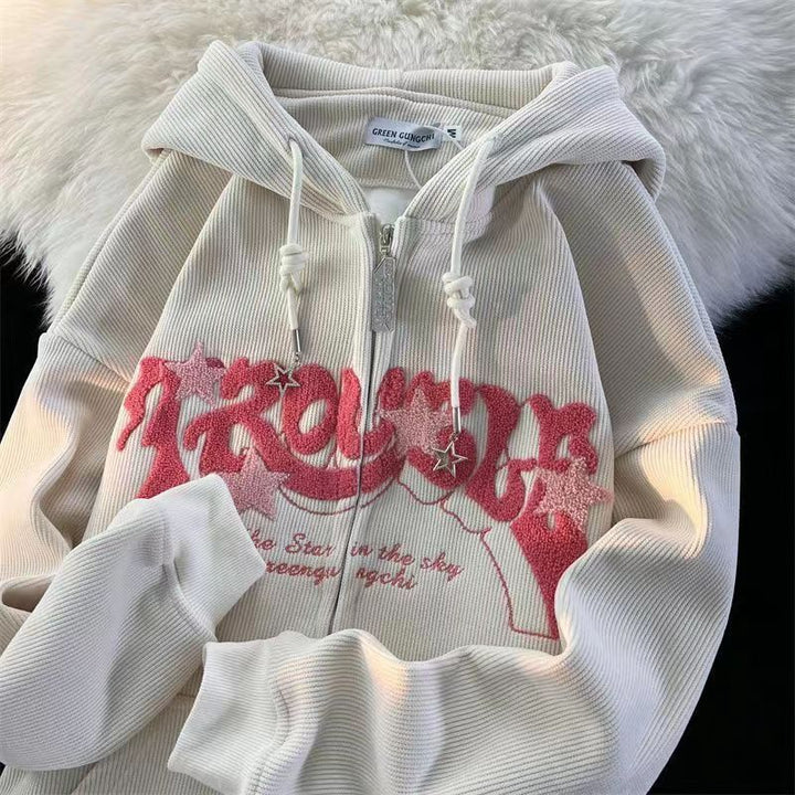 W&W Mode | Bestickter Hoodie